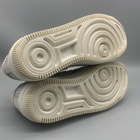 Nike Air Force 1 upstep Platinum Size 8.5 Women - Picture 7 of 8